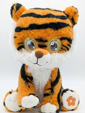Bright Eyes Pets Rory the Tiger - Interactive Light Up Talking Plush